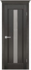 Фото Дверь Версаль нью ЭЙВОРИ БЛЕК (600мм, ПОС, мателюкс светлый фрезерованное, 2000мм, 40мм, натуральный массив ольхи, эйвори блек, )
