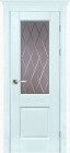 Фото Дверь Классика № 5 СКАЙ (700мм, ПОС, 2000мм, 40мм, натуральный массив дуба, скай)