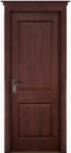 Фото Дверь Элегия МАХАГОН (800мм, ПГ, 2000мм, 40мм, натуральный массив ольхи, махагон)