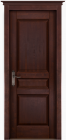 Фото Дверь Валенсия структур. МАХАГОН (700мм, ПГ, 2000мм, 40мм, натуральный массив сосны структурир., махагон)