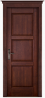 Фото Дверь Турин структур. МАХАГОН (800мм, ПГ, 2000мм, 40мм, натуральный массив сосны структурир., махагон)