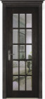 Фото Дверь Британия ЭЙВОРИ БЛЕК (700мм, ПОС, 2000мм, 40мм, натуральный массив дуба, эйвори блек)