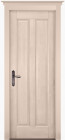 Фото Дверь Сорренто КРЕМ (600мм, ПГ, 2000мм, 40мм, натуральный массив ольхи, крем)