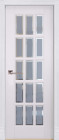 Фото Дверь Лондон-2 ВАЙТ (900мм, ПОС, 2000мм, 40мм, натуральный массив дуба, вайт)