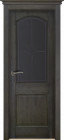 Фото Дверь Осло-2 структур. ГРИС (900мм, ПОС, мателюкс графит фрезерованное, 2000мм, 40мм, натуральный массив сосны структурир., грис, )
