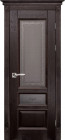 Фото Дверь Аристократ № 3 ВЕНГЕ (800мм, ПОС, 2000мм, 40мм, натуральный массив дуба, венге)