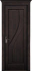 Фото Дверь Даяна ВЕНГЕ (900мм, ПГ, 2000мм, 40мм, натуральный массив ольхи, венге)