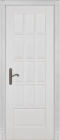 Фото Дверь Лондон БЕЛАЯ ЭМАЛЬ (800мм, ПГ, 2000мм, 40мм, натуральный массив дуба, белая эмаль)