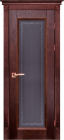 Фото Дверь Аристократ № 5 ольха МАХАГОН (700мм, ПОС, 2000мм, 40мм, натуральный массив ольхи, махагон)