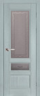 Фото Дверь Аристократ № 3 СКАЙ (600мм, ПОС, 2000мм, 40мм, натуральный массив дуба, скай)