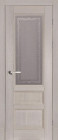 Фото Дверь Аристократ № 2 структ. ГРЕЙ (600мм, ПОС, 2000мм, 40мм, массив дуба DSW структурир., грей)