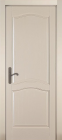 Фото Дверь Лео КРЕМ (600мм, ПГ, 2000мм, 40мм, натуральный массив ольхи, крем)