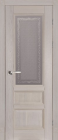 Фото Дверь Аристократ № 2 ольха ГРЕЙ (800мм, ПОС, 2000мм, 40мм, натуральный массив ольхи, грей)