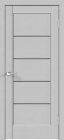 Фото Дверь PREMIER 1 грей эмалит текстур.  (800мм, ПОС, мателюкс графит, 2000мм, 40мм, экошпон, грей эмалит)