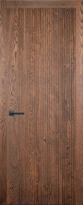 Дверь Legno II, МОРЕНЫЙ (600мм, ПГ, 2000мм, 45мм, рустикальный массив дуба DSW, мореный, )