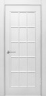 Фото Дверь Британия БЕЛАЯ ЭМАЛЬ (800мм, ПГ, 2000мм, 40мм, натуральный массив дуба, белая эмаль)