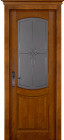 Фото Дверь Бристоль МЕД (600мм, ПОС, 2000мм, 40мм, натуральный массив ольхи, мед)