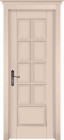 Фото Дверь Лондон КРЕМ (600мм, ПГ, 2000мм, 40мм, натуральный массив дуба, крем)