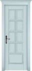 Фото Дверь Лондон ольха СКАЙ (600мм, ПГ, 2000мм, 40мм, натуральный массив ольхи, скай)