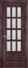 Фото Дверь Лондон МАХАГОН (800мм, ПОС, 2000мм, 40мм, натуральный массив дуба, махагон)