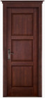 Фото Дверь Турин МАХАГОН (800мм, ПГ, 2000мм, 40мм, натуральный массив дуба, махагон)