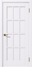 Фото Дверь Терция Винил белый (800мм, ПГ, 2000мм, 38мм, Soft-touch, белый)