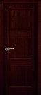 Фото Дверь Этне структур. МАХАГОН (600мм, ПГ, 2000мм, 40мм, натуральный массив сосны структурир., махагон)