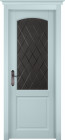 Фото Дверь Фоборг СКАЙ (600мм, ПОС, 2000мм, 40мм, натуральный массив ольхи, скай)