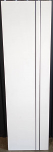 Дверь FLAT М2 белый №1389 (600мм, ПГ, 2000мм, 40мм, эмаль, белый, )