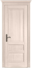 Фото Дверь Аристократ № 1 КРЕМ (700мм, ПГ, 2000мм, 40мм, натуральный массив дуба, крем)