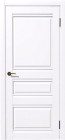Фото Дверь Гамма Винил белый (800мм, ПГ, 2000мм, 38мм, Soft-touch, белый)