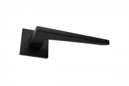 Ручка дверная квадр. RENZ DH 321-03 slim B "Сорренто", черный