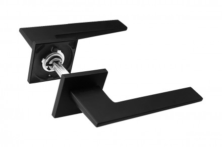Ручка дверная квадр. ELDORINI EL 205 slim Black, черный