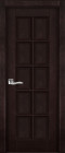 Фото Дверь Лондон-2 ольха ВЕНГЕ (700мм, ПГ, 2000мм, 40мм, натуральный массив ольхи, венге)