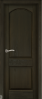 Фото Дверь Осло-2 структур. ЭЙВОРИ БЛЕК (600мм, ПГ, 2000мм, 40мм, натуральный массив сосны структурир., эйвори блек)