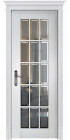 Фото Дверь Британия БЕЛАЯ ЭМАЛЬ (700мм, ПОС, 2000мм, 40мм, натуральный массив дуба, белая эмаль)