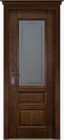Фото Дверь Аристократ № 2 АНТИЧНЫЙ ОРЕХ (900мм, ПОС, 2000мм, 40мм, натуральный массив дуба, античный орех)