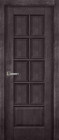 Фото Дверь Лондон ВЕНГЕ (600мм, ПГ, 2000мм, 40мм, натуральный массив дуба, венге)