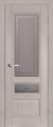 Фото Дверь Аристократ № 3 структ. ГРЕЙ (900мм, ПОС, 2000мм, 40мм, массив дуба DSW структурир., грей)