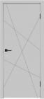 Фото Дверь Scandi S, светло-серый (800мм, ПГ, 2000мм, 40мм, эмаль, светло-серый)