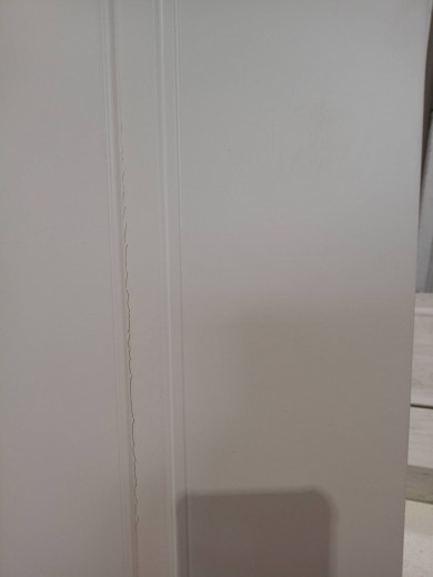 Дверь Scandi 3P, белый RAL 9003 №1100