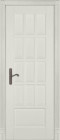 Фото Дверь Лондон ГРЕЙ (900мм, ПГ, 2000мм, 40мм, натуральный массив дуба, грей)