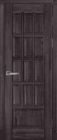 Фото Дверь Лондон структ. ВЕНГЕ (800мм, ПГ, 2000мм, 40мм, массив дуба DSW структурир., венге)