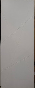 Дверь Scandi S белый RAL 9003 №1432 (800мм, ПГ, 2000мм, 40мм, эмаль, белый, )