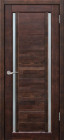 Фото Дверь Дуэт ВЕНГЕ (700мм, ПОЧ, 2000мм, 40мм, натуральный массив, венге)