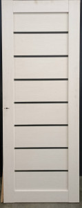 Дверь Mark 7/2 (ДУБ МОЛОЧНЫЙ) №1334 (800мм, ПОС, 2000мм, 38мм, экошпон, дуб молочный, )