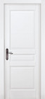 Фото Дверь Валенсия БЕЛАЯ ЭМАЛЬ (600мм, ПГ, 2000мм, 40мм, натуральный массив ольхи, белая эмаль)