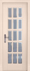 Фото Дверь Лондон-2 структ. КРЕМ (800мм, ПОС, 2000мм, 40мм, массив дуба DSW структурир., крем)