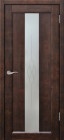 Фото Дверь Соната ВЕНГЕ (700мм, ПОС, 2000мм, 40мм, натуральный массив, венге)