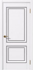 Фото Дверь Бета ПГ, Винил белый  (600мм, ПГ, 2000мм, 38мм, Soft-touch, белый)